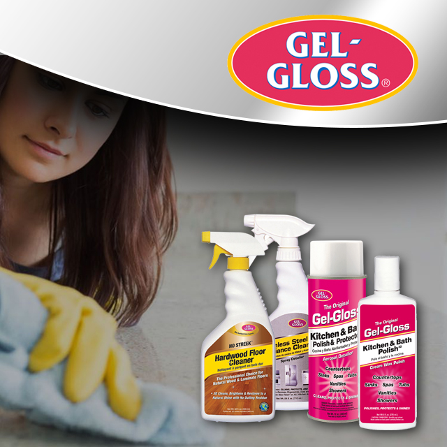 Gel Gloss - Cleaning Products Line Gel Gloss - Cleaning Products Line