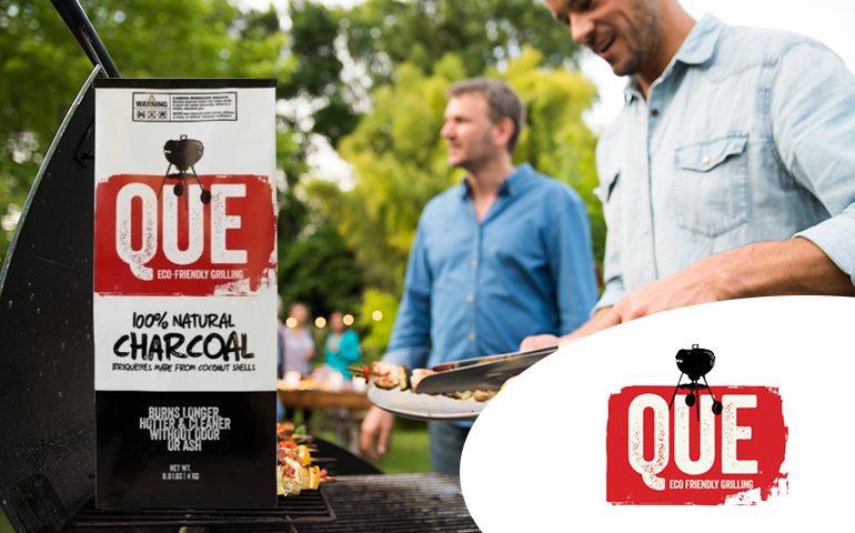 Que barbeque charcoal bbq Que Eco-Friendly Charcoal