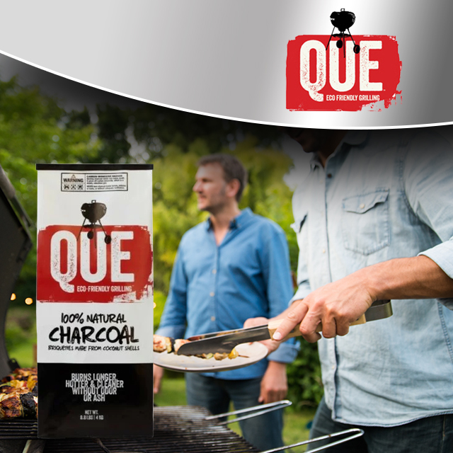 Que Eco-Friendly BBQ Charcoal